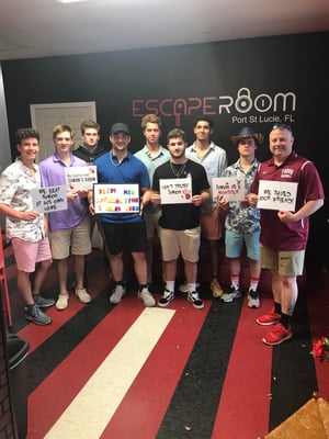 Team Guyette-Escape Room champs